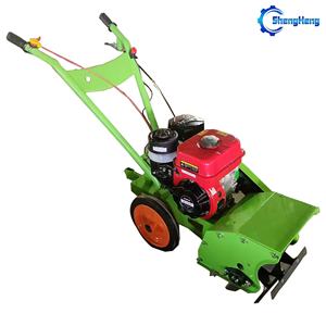 Tondeuse à <span class=keywords><strong>gazon</strong></span> à deux roues Shengheng avec lames diesel/essence de 20/26 cm, outil agricole multifonctionnel doté de composants de base PLC - Product Image 5