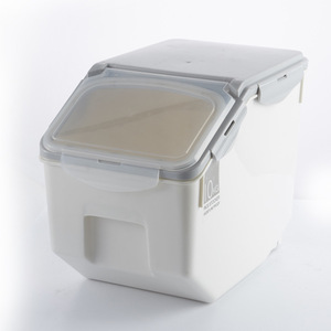 Conteneurs hermétiques <span class=keywords><strong>pour</strong></span> <span class=keywords><strong>farine</strong></span>, <span class=keywords><strong>sucre</strong></span> <span class=keywords><strong>et</strong></span> riz chinois de 10 kg avec couvercles, boîtes de rangement <span class=keywords><strong>et</strong></span> bacs <span class=keywords><strong>pour</strong></span> le stockage de riz, nourriture <span class=keywords><strong>pour</strong></span> animaux de compagnie, en plastique - Product Image 5