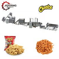 Machine entièrement automatique pour la fabrication de Kurkure/Cheetos/Nik Naks, ligne de production de snacks frits et cuits