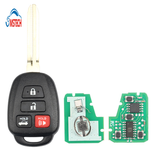 MS 3 + 1 pulsanti per Auto berlina telecomando chiave 314MHz ID8A(H) <span class=keywords><strong>Chip</strong></span> FCCID HYQ12BEL PN 89070- 02880 per chiave <span class=keywords><strong>Transponder</strong></span> Auto T-oyota - Product Image 1
