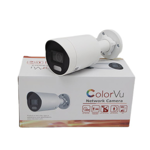 Original HIK DS-2CD2047G2-LU/SL 4 MP ColorVu Strobe Light and Audible Warning Fixed Mini Bullet Network <b>Camera</b> - Product Image 1
