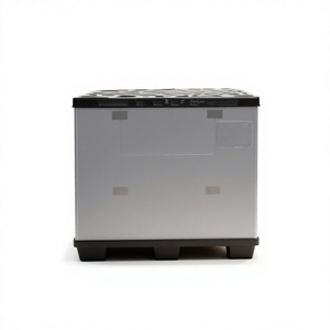 Waterproof Outdoor Large Logistics Storage <strong>Box</strong> Foldable <strong>Pallet</strong> Sleeve Recyclable Outdoor Plastic Storage <strong>Box</strong> - Product Image 4