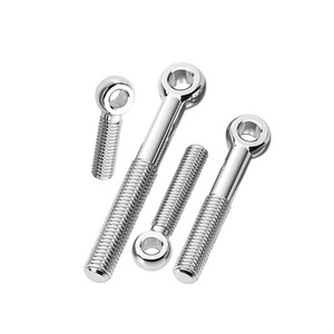 Boulon à œil en acier inoxydable Musen M16, tête ronde, finition brillante, vis d'union standard américaine, accessoire pour trappe d'accès - Product Image 1
