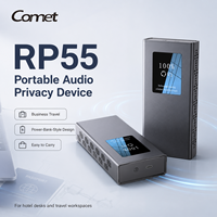 Bloqueur d'enregistrement audio, bloqueur vocal RP55T avec écran de 1,7 pouce, dispositif ultrasonique pour empêcher l'enregistrement vocal