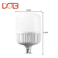 Économie d'énergie 6500K LED E27 Ampoule à vis Lampe Aluminium Plastique Stroboscopique Protection des yeux pour un usage domestique B22 E26