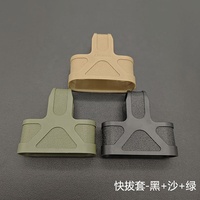 LWXC 3 pièces Haute Qualité Tactique 5.56mm Protection Suppresseur Caoutchouc Chaleur Couverture Chasse Accessoires
