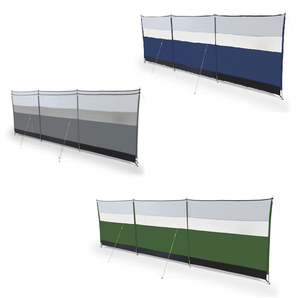 Familien feier wasserdicht Pu beschichtet Leichte Outdoor Picknick Strand Windschutz scheibe Tragbare zusammen klappbare sichtbare Camping Windschutz - Product Image 2