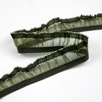 Nylon coudre vêtements sous-vêtements dentelle décoration sangle élastique ruban vêtement garniture élastique dentelle sangle ceinture