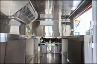 Unité alimentaire mobile personnalisable en aluminium et acier inoxydable certifiée CE DOT, pour crème glacée et café, isolée, résistante à la rouille, garantie 1 an