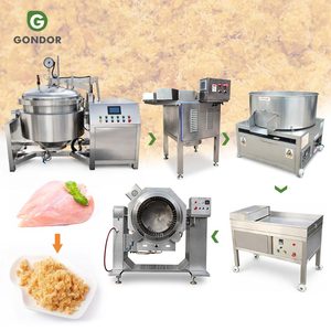 Máquina para Desmenuzar Carne Asada, Pollo, Pescado y Cerdo Seco, Línea de Producción - Product Image 1