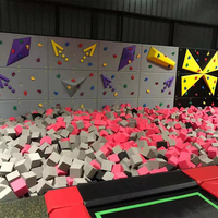 Equipo Comercial para Parques de Trampolín Interiores para Adultos y Niños, Certificado CE, Alta Capacidad (>500 kg), para Centros de Juego Interiores de 5+ Años