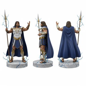Modèle <span class=keywords><strong>de</strong></span> figurine Zeus en PVC 3D sur mesure, statue, cadeau <span class=keywords><strong>de</strong></span> collection, ornement <span class=keywords><strong>de</strong></span> bureau - Product Image 6