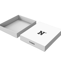 Boîte cadeau en papier blanc avec couvercle et base pour produits électroniques, boîtes rigides en carton, emballage de téléphone avec votre logo, Nouvel An 2026