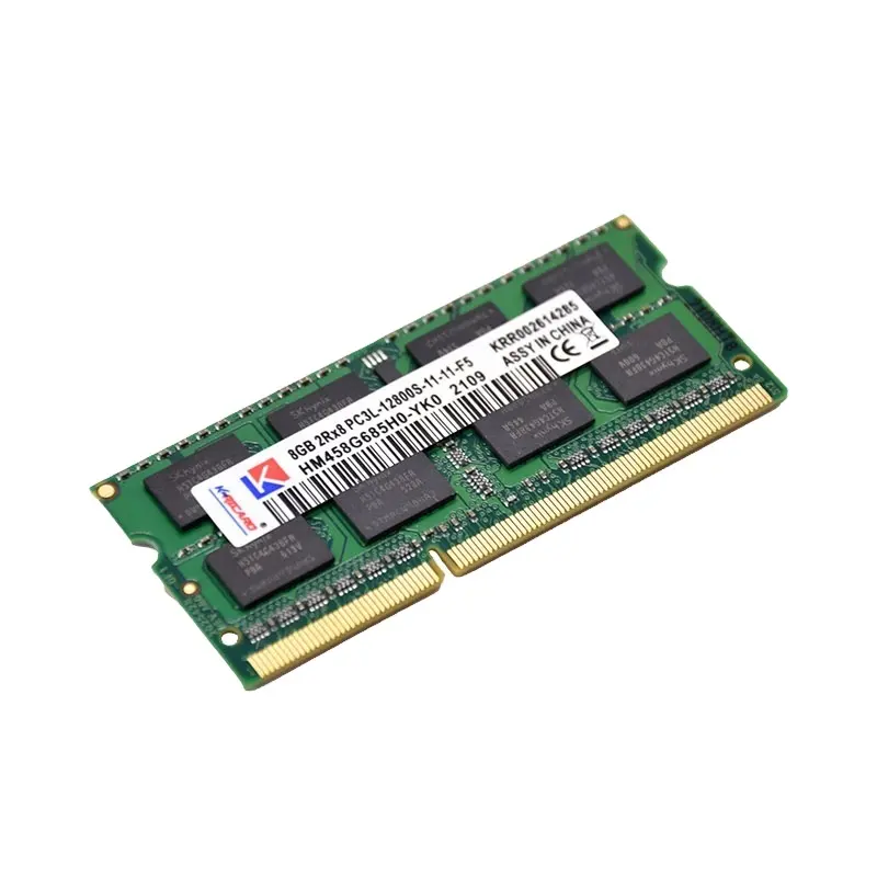 LOGO personalizzato DDR3 8GB laptop ram 1333mhz ddr3 sdram Stock DDR3L Ram usato Notebook portatile
