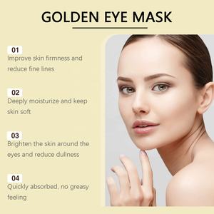 लक्जरी थोक कार्बनिक कोलेजन हाइलूरोनिक एसिड विटामिन सी 24k सोने की एंटी-झुर्रियों की मजबूत त्वचा मॉइस्चराइजिंग जेली जेल आंख मास्क - Product Image 3