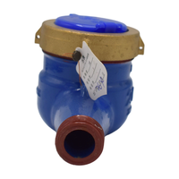 Compteur d'eau mécanique multi-jets à corps en fonte, type sec, 20 mm, pour projets de rénovation de l'eau potable des villages