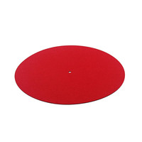 Tapis de platine classique en feutre non tissé 7'' 12'' - Tapis de platine multicolores écologiques réutilisables pour lecteur de disques vinyles