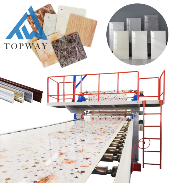 PVC Marble Sheet Wall Panel Making