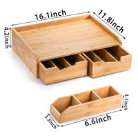 Organisateur de rangement pour dosettes de café, support pour capsules de café, boîte à sucre, présentoir à thé, boîte de rangement pour sachets de thé