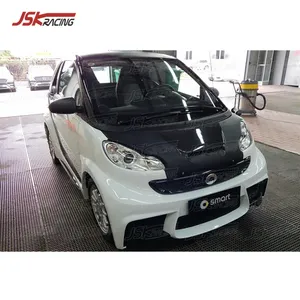 2012-2015 JSK ESTILO MEIO CARBONO FIBRA DE VIDRO DE FIBRA KIT DE CORPO PARA MERCEDES BENZ SMART FORTWO