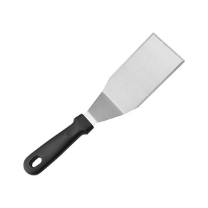 Stainless Steel Cooking Spatula Slanted Edge For Teppanyaki Steak Pancake Pizza Japanese Kitchen Use - Product Image 2
