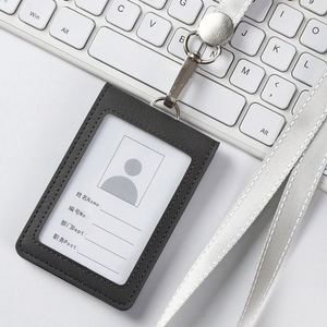 ที่ใส่บัตรพนักงานแบบเทปติด PU แฟชั่น หลายช่อง หนา 30 มม. สำหรับใส่บัตรประจำตัวพนักงาน บัตรโรงงาน - Product Image 2