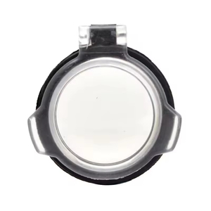 FlipUp Transparent <b>Lens</b> <b>Protector</b> Cover with SnapOn Clamp for Optical Equipment Durable Flexible Universal Guard - Product Image 2