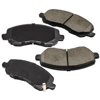 Plaquettes de frein en céramique avant D866 pour Chrysler 200 Sebring, Dodge Avenger Caliber Stratus, Mitsubishi Lancer Outlander Premium