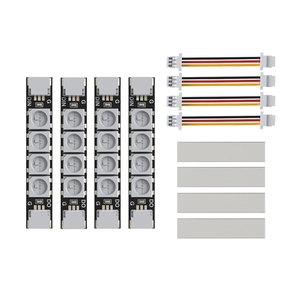 Speedybee 2812 RGB <strong>Programmable</strong> <strong>LED</strong> Arm Light Strip Pack 4 Battery-Powered Plastic Parts for RC Hobby Racing Remote <strong>Control</strong> - Product Image 5