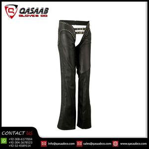 Maillot de course d'équitation respirant anti-dérapant Westerns Bikers Cordura vestes de moto d'hiver femmes mode Chaps en cuir - Product Image 2