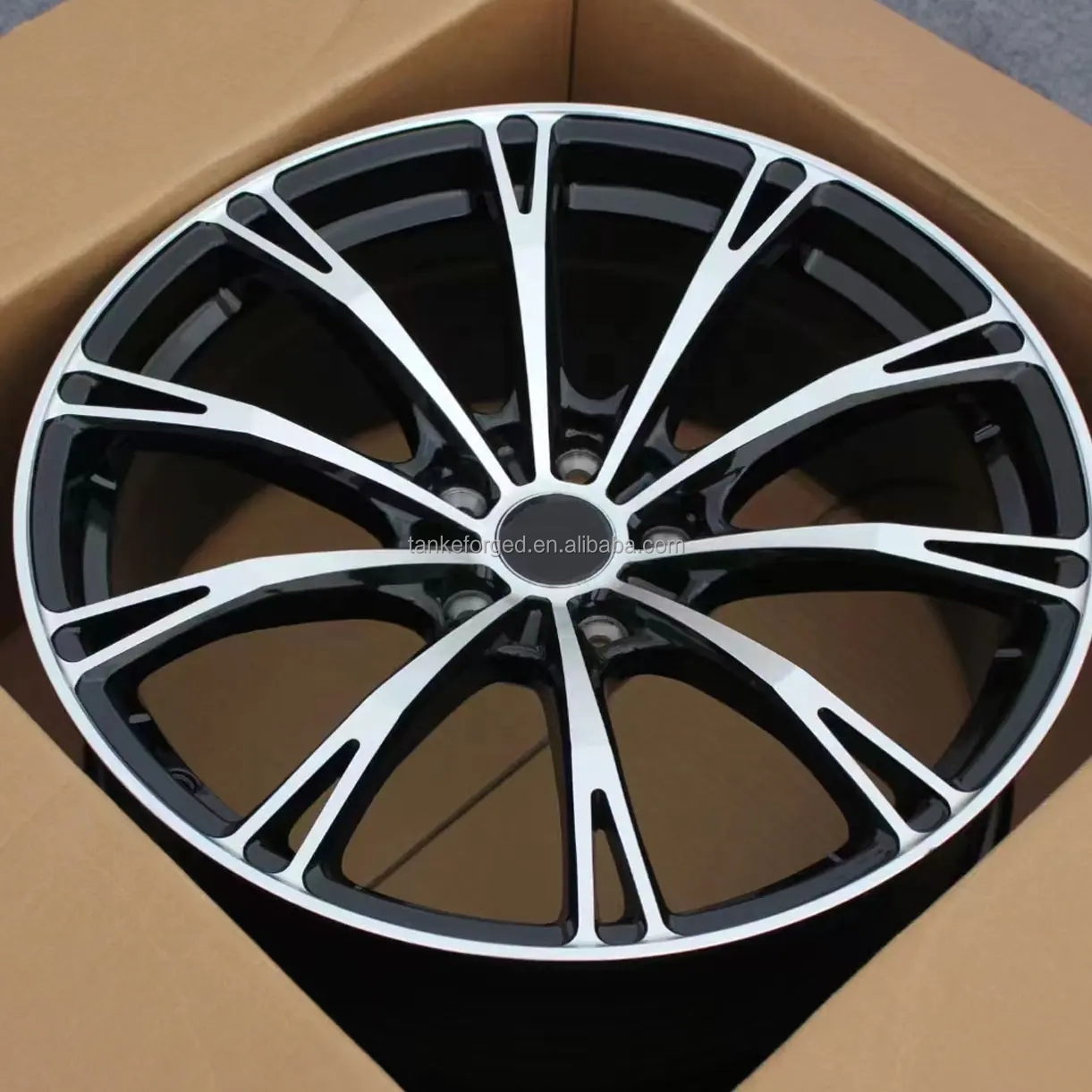 Glossy Black Machine Face