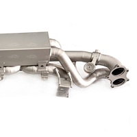 Système d'échappement MPER à soupapes pour Porsche 718 GT4 GTS Spyder, en titane sablé, son sportif, télécommande, haut débit, installation facile