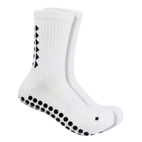 Chaussettes de football personnalisées avec grip antidérapant, semelle rembourrée, chaussettes de football haute performance, grip personnalisé, chaussettes de football