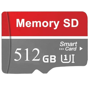 Carte mémoire TF en plastique avec logo personnalisé d'origine chinoise, carte mémoire SD 32 Go-256 Go, vitesse U3 pour smartphone/caméra embarquée/DVR - Product Image 1