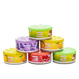 Désodorisants modernes en gel en gros à évaporation naturelle, parfum rose, pour voiture et maison, élimination des odeurs, sans électricité requise - Product Image 4