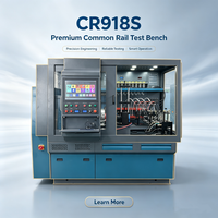 Banco de Pruebas Common Rail CR918S Completo para Inyectores y Bombas Diésel con Funciones de Prueba Completas
