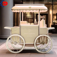 Les chariots de nourriture de luxe avec des couleurs personnalisables sont le premier choix pour les hôtels et restaurants