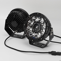 60W 7 pouces rond non laser 185w 96w led lumière de conduite cr système d'éclairage automatique 7 pouces 9 pouces led lumière de conduite pour jeep/tout-terrain