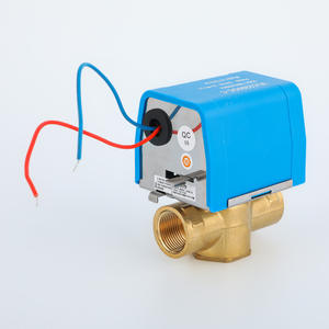 Vanne de régulation en laiton électrique bidirectionnelle, connexion à filetage interne, actionneur de coupure de flux de liquide/eau, vanne de contrôle unidirectionnelle - Product Image 1