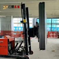 Outil de levage de verre robuste de 800 kg, robot d'installation de verre mobile avec six ventouses