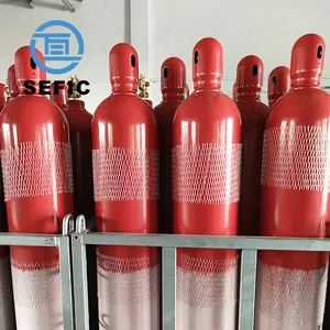 68L 150Bar 267mm High Pressure CO2 Tank 37Mn CO2 Cylinder For Fire Fighting System