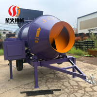 Bétonnière Spark 18HP (Double alimentation diesel/électrique, capacité de charge 1250L, 30m3/h, garantie 2 ans) pour projets de construction