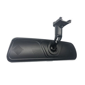 Rétroviseur universel de voiture 9.66 pouces plein écran Rétroviseur de voiture Aide à la marche arrière Caméra de recul sans écran tactile - Product Image 4