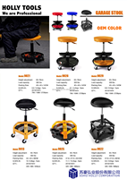 Caliente multifuncional garaje trabajo mecánico silla respaldo rodillo reparación de automóviles asiento altura ajustable 360 ° giratorio rodante taburete de tienda