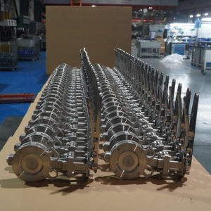 วาล์วผีเสื้อสแตนเลสแบบก้านโยก เปิด/ปิดเร็ว ประหยัดต้นทุน ใช้งานง่าย ปิดสนิทแบบไร้ฟองอากาศ - Product Image 2