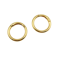 Nouveau Stock métal rond bambou Joint forme O anneau en alliage de Zinc anneaux à ressort différentes tailles ressort porte O anneau bricolage sac accessoire