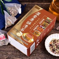 Thé santé 29 en 1 aux feuilles de lotus, gourdes et haricots rouges, en sachet triangulaire, pour la minceur et la détoxification, traitement brut