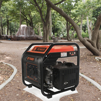 Nouveau Générateur d'Essence Portable Ouvert 3kV/5kW Monophasé et Triphasé Fabriqué en Chine