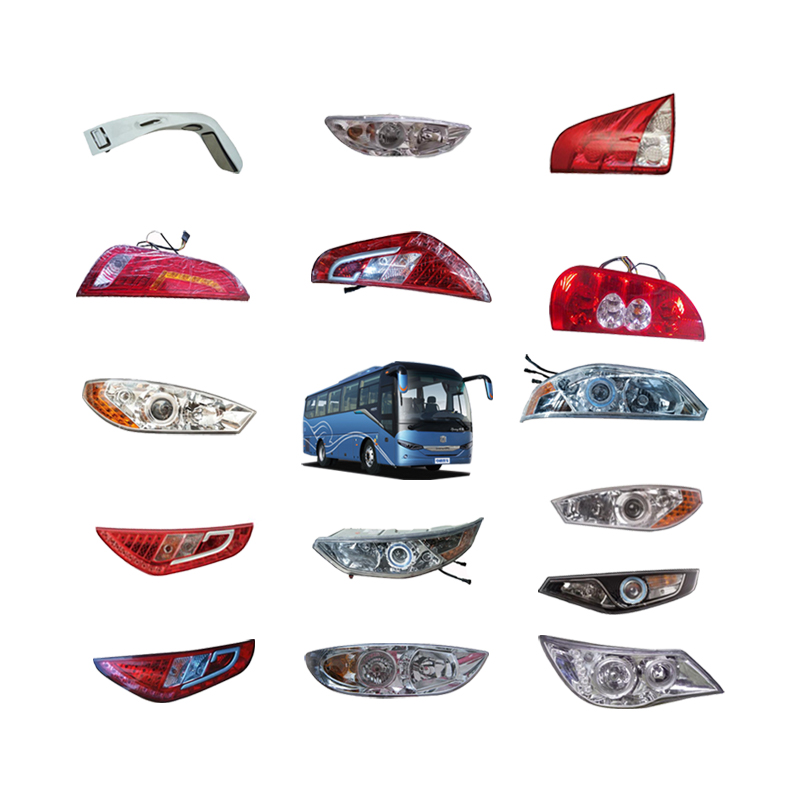 Запасные части для автобуса Golden Dragon Yutong ZhongTong KingLong, светодиодные фары для автобуса, передние фары, задний фонарь