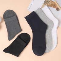 Chaussettes pour hommes tendance à étiquette privée personnalisée, en spandex/nylon, respirantes, écologiques, décontractées pour l'hiver, pour adultes